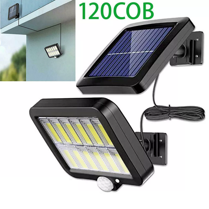 1200000lm LED Solar Street Light Security Flood Lamp Motion Sensor Outdoor Wall