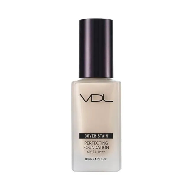 VDL Cover Stain Perfecting Foundation 30ml SPF35 PA++ 7Color K-Beauty (A03)