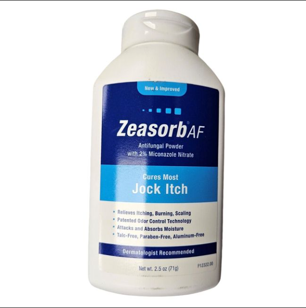 Zeasorb AF Antifungal Powder Jock Itch, etc 2.5oz ( 2 pack ) BLUE