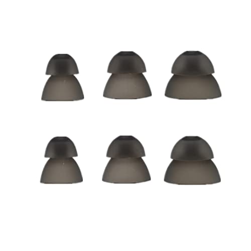 Hearing Aids Domes Large for Resound Sure Fit RIC RITE and Open Fit BTE Smoky Power Domes Invisible Ear Tip Large10 Counts