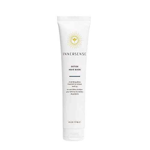 INNERSENSE Organic Beauty - Natural Detox Hair Mask | Cruelty-Free, Clean Haircare (6 fl oz |177 ml)