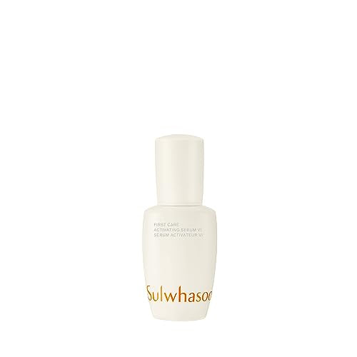Sulwhasoo First Care Activating Serum 15mL/ 0.5 fl. oz. Nourishing, hydrating, radiance boosting and visibly firming Pre-Toner, 0.5 fl. oz.