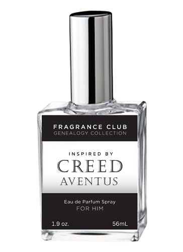 Fragrance Club Genealogy Collection Inspired by Aventus for Men, 1.9 fl oz. EDP Mens fragrance with Jasmine, Velvety Woods and Musk.