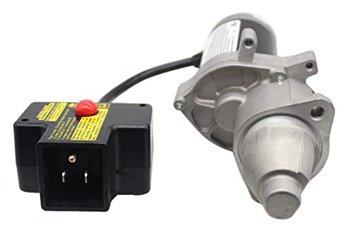 Fullas Electric Starter Motor 14 Teeth JQ170-2 Fits for LCT 291cc and LCT 306cc Snow Blower OHV Gas Engine
