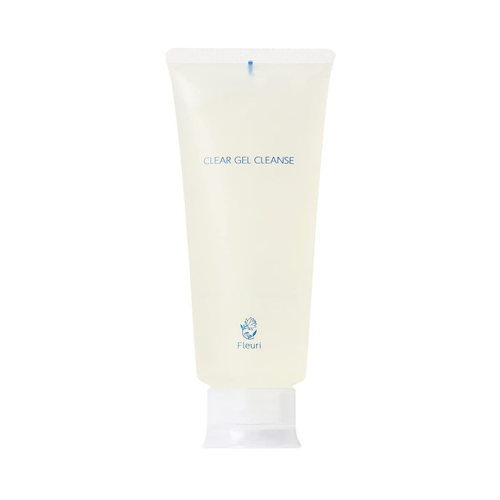 Fleuri - Clear Gel Cleanse - Exfoliating Gel Cleanser, Pore Clarifying Gel Cleanser, Face Cleanser, Japanese Skin Care For Smooth Poreless Skin, Made in Japan, 5.1 fl oz, 150ml