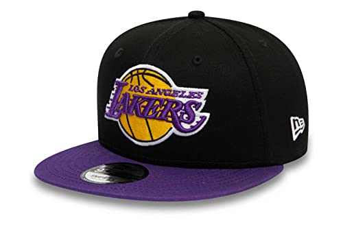 New Era NBA 9Fifty Nos 950 Los Angeles Lakers Cap, Black, ml