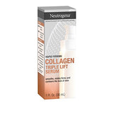 Neutrogena Rapid Firming Collagen Triple Lift Face Serum, Hydrating Serum with Collagen & AHP Amino Acid to visibly Firm & Smooth Skin, Lightweight, Mineral Oil- & Dye-Free, 1 fl. oz