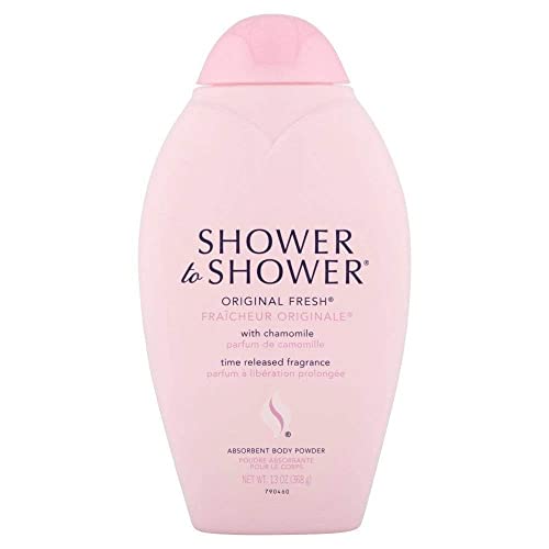 Shower to Shower, Absorbent Body Powder Original Fresh, 13 oz