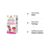 Hyleys Detox Tea for Cleanse - Black Tea - 25 Tea Bags (12 Pack)