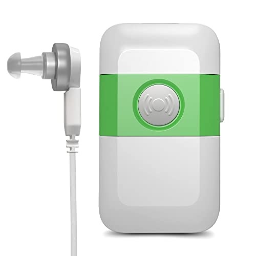 Personal Sound Amplifier-Rechargeable Hearing Aids For Senior with Noise Celling,Hearing Aid Amplifier,Over the Counter Hearing Aids for Adults,Hearing Assistance Sound Amplifier for Ears Personal Hearing Amplifer for Senior with Battery, For Single Ear