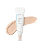 TULA Skin Care Radiant Skin Brightening Serum Skin Tint SPF-Facial Sunscreen Provides Broad Spectrum SPF 30 Protection, Tinted, Serum-Light Formula Brightens and Evens Skin-Shade 04, 1.0 fl oz.