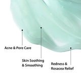 Blithe Pressed Serum Crystal Iceplant Face Moisturizing Gel - Kbeauty Best Skin Cream for Dry Skin, Korean Serum for Combination Skin & Redness Relief, Face Moisturizer for Dry Skin Cream 1.68 Oz