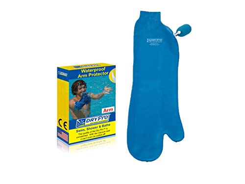 DRYPRO Waterproof Arm Cast Cover - Sized for both Kids and Adults - Ideal for the Bath Shower or Swimming - X-Small Full Arm (FA-12)