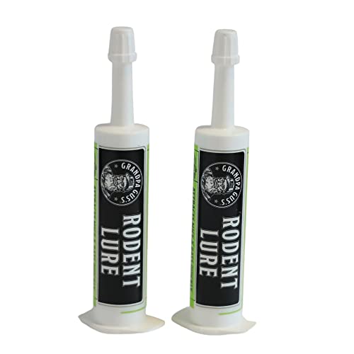 Grandpa Gus's Rodent Lure for Traps, All-Natural Food-Grade Attractant Gel to Bait Mice & Rats, 0.5oz (Pack of 2)
