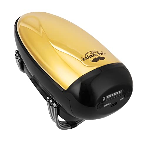 Professional Cord/Cordless Handheld Heat Massager,USB Charge Vibration Neck/Legs/Hand Massage, 2 Massage Nodes，1 Hot Button