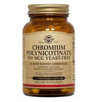 Chromium Polynicotinate 200mcg 100 Vcaps