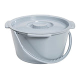 Drive Medical Commode Bucket with Metal Handle and Cover - Each