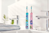 Philips Sonicare for Kids 3+ Bluetooth Connected Rechargeable Electric Power Toothbrush & Kids 3+ Bluetooth Connected Rechargeable Electric Power Toothbrush, Pink