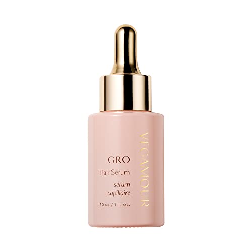 VEGAMOUR GRO Hair Serum - Hair Serum for Healthy, Thicker and Fuller Looking Hair - Caffeine and Biotin Hair Serum
