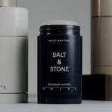 SALT & STONE Sensitive Skin Natural Deodorant - Santal & Vetiver | Natural Deodorant for Women & Men | Aluminum Free & Baking Soda Free For Sensitive Skin | Free From Parabens, Sulfates & Phthalates (2.6 oz)