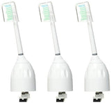 PHILIPS SONICARE Genuine E-Series Replacement Toothbrush Heads, 3 Brush Heads, White, HX7023/30