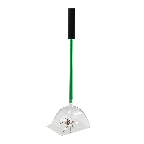 Katcha Acrylic Critter Catcher Live Trap Catcher with Handle for No Harm Trap - Large Plastic Bug Trap, Bug Container & Bug Catcher for Safely Capturing Insects & Pests