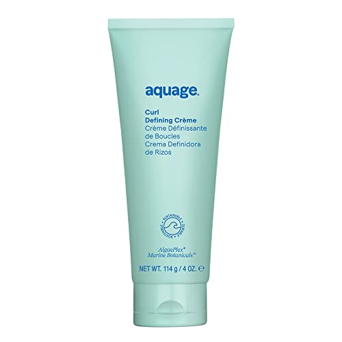 Curl Defining Creme For Curly Hair - Contains Emollient Technology and AlgaePlex Marine Botanicals, Moisturizes Strands to Create Soft, Silky, Diffused Curls Without Frizz, Medium Hold, 4 oz