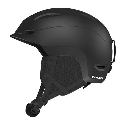 DBIO Snowboard Helmet, Ski Helmet for Adults-with 9 Vents, ABS Shell and EPS Foam, Snow Helmets for Men and Women Youth