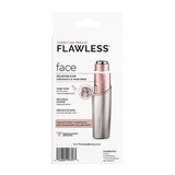 Finishing Touch Flawless Facial Hair Remover for Women, Rose Gold Electric Face Razor with LED Light, Recyclable Packaging