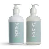 39° North Shampoo & Conditioner Set - Eucalyptus & Lavender Scent - Courtyard by Marriott and Residence Inn Hotels - Cleansing & Moisturizing - All Natural - 8.5oz - Hair Care Set