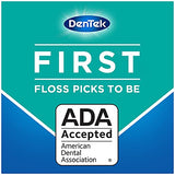 DenTek Comfort Clean Sensitive Gums Floss Picks, 75 Count (pack of 6)