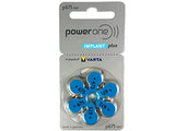 10 Packs (60 Batteries) Power One Cochlear Implant Batteries! 60 Batteries