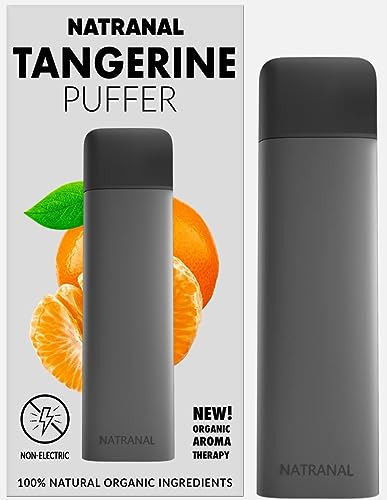 Quit Smoking Air Inhaler, Stop Smoking Behavioral Support Tangerine-Flavor Quit Smoking Air Inhaler Stick No-Nicotine, No-Smoke, Non-Electric Safe & Natural | Made in USA