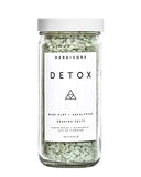 HERBIVORE Detox Soaking Bath Salts – Aromatherapeutic Blend of Pacific Sea Salts, Detoxifying + Relaxing, Eucalyptus & Lavendar, Plant-Based, Vegan, Cruelty-Free, 8 oz