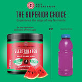 KEY NUTRIENTS Electrolytes Powder No Sugar - Refreshing Watermelon Electrolyte Powder - Hydration Powder - No Calories, Gluten Free Keto Electrolytes Powder Packets (20, 40 or 90 Servings)