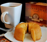 True Jamaican Rum Cake by Wicked Jack's Tavern | 4oz Butter Rum Cake | Liquor & Spirits Bakery & Dessert Gifts