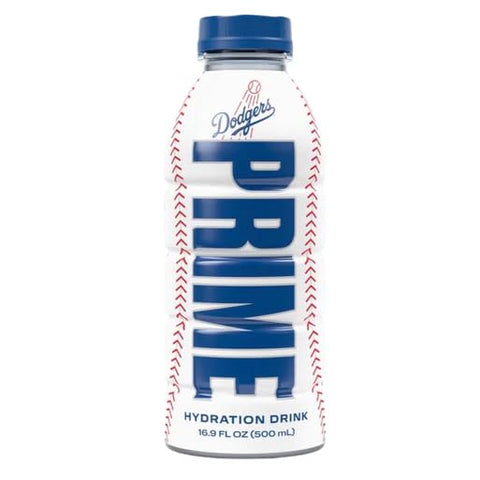 Prime Hydration Sports Drink by Logan Paul & KSI - Los Angeles (LA) Dodgers - 500ml Bottle