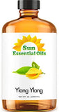 Sun Essential Oils 8oz - Ylang Essential Oil - 8 Fluid Ounces