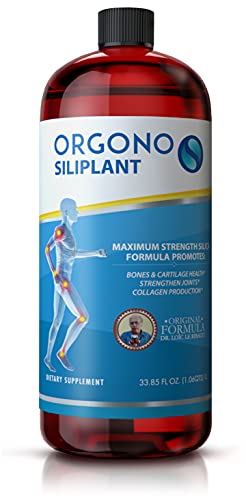 Orgono Siliplant | Vegan Collagen Booster | Supports Healthy Collagen and Elastin Production for Joint & Bone Support, Glowing Skin, Strong Hair & Nails.