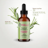 Mielle Organics Rosemary Mint Strengthening Hair Oil and Shampoo