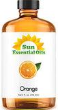 Sun Essential Oils 8oz - Orange Essential Oil - 8 Fluid Ounces