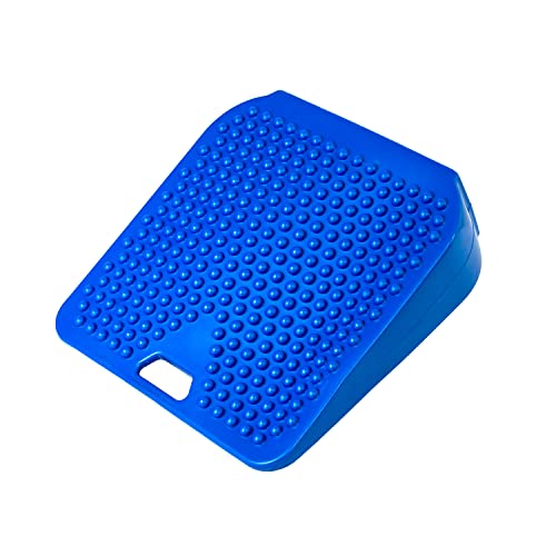 CanDo Sitting Wedge Active Seat Wobble Cushion for Posture, Back Pain, Stress Relief, Restlessness, and Anxiety Child Size, 10" x 10"