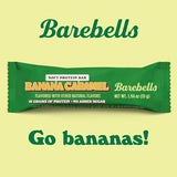 Barebells Protein Bars - 12 Count, 1.9oz Bars - Protein Snacks with High Protein - Chocolate Protein Bars - Perfect on The Go Protein Snack & Breakfast Bars (Soft Bars - Banana Caramel, 12 Count (Pack of 1))