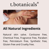 T.botanicals Eggplant Extract Cream, 3000 mg, Fragrance-Free Balm for Skin Disorders, 2 oz