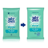 Wet Ones Hand Wipes for Sensitive Skin | Wipes Case for Hand and Face | 20 ct. Travel Size (10 pack)