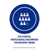 Waterpik Cordless Advanced Water Flosser For Teeth, Gums, Braces, Dental Care With Travel Bag and 4 Tips, ADA Accepted, Rechargeable, Portable, and Waterproof, Blue WP-583