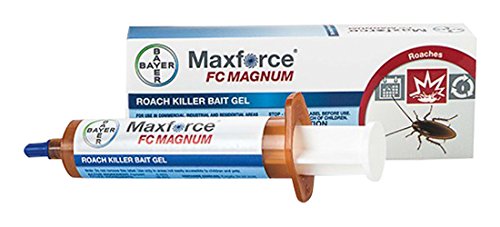 Bayer 79432135 Maxforce FC Magnum Roach Killer Bait Gel Insecticide, Clear Light Yellow