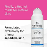 Vibriance Retinol Serum for Face - Reduces Appearance of Deep Wrinkles and Large Pores, Enhances Skin Tone, Improves Complexion, Retinol Night Serum for Sensitive & Mature Skin - 1 fl oz (30ml)