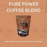 Mushroom Coffee - 35 Servings - Mushroom Supplement - Instant Coffee for Digestion, Energy, & Immune Support