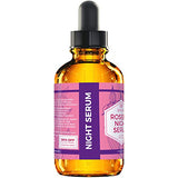 Leven Rose Rosehip Oil Night Face Serum, 100% Pure Organic Natural Serum for Skin Care 1 oz